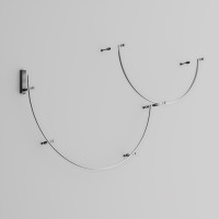 Шинопровод Busbar trunkings Flarity TRX154-2SR-D1800-B Maytoni