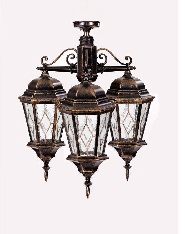 Потолочный светильник уличный ASTORIA 2M 91470MA/3 cover Gb ромб Oasis Light