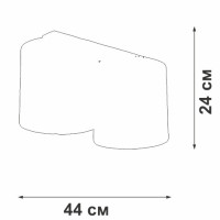 Потолочный светильник V2881-1/2PL Vitaluce Потолочный светильник V2881-1/2PL Vitaluce
