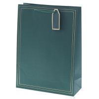 Пакет подарочный L (бумага 210г/м2, блок 12шт), L31 W12 H42 см, 10в.