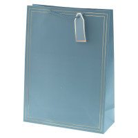 Пакет подарочный L (бумага 210г/м2, блок 12шт), L31 W12 H42 см, 10в.