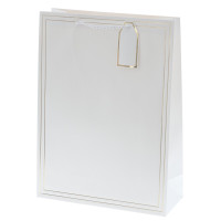 Пакет подарочный L (бумага 210г/м2, блок 12шт), L31 W12 H42 см, 10в.