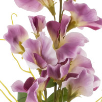 Цветок искусственный "Душистый горошек", L15 W11 H63 см