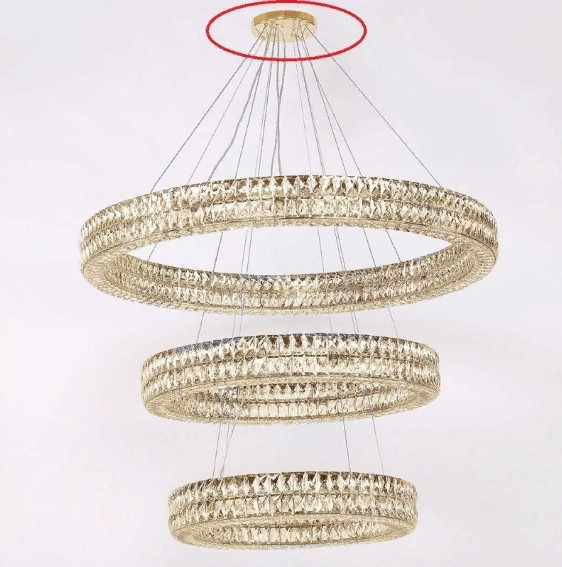 Потолочная чаша 10120 Потолочная чашка для 10120/15 gold Newport