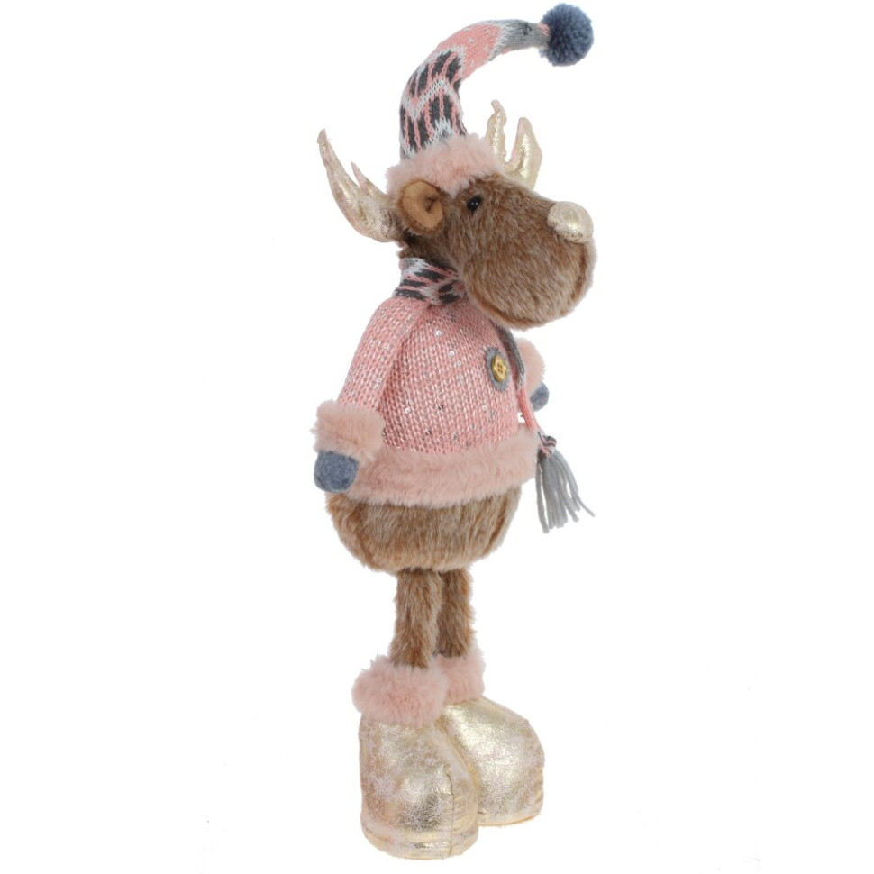 Игрушка набивная "Лось", L20 W12 H53/41 см