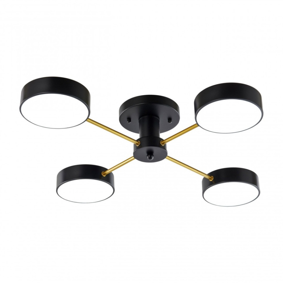 Потолочная люстра Ferrara 252006/4 Bk/Bk Arte Milano