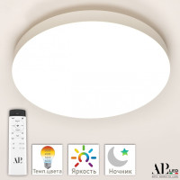 Настенно-потолочный светильник Toscana 3315.XM-30W White APL LED