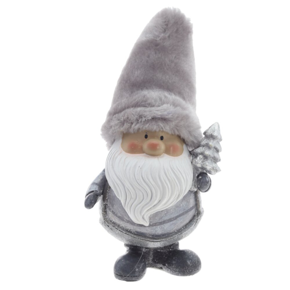 Фигурка декоративная "Дед Мороз",  L8,5 W8 H17,5 см, 2в.