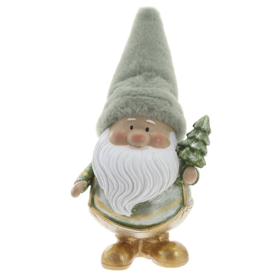 Фигурка декоративная "Дед Мороз",  L8,5 W8 H17,5 см, 2в.