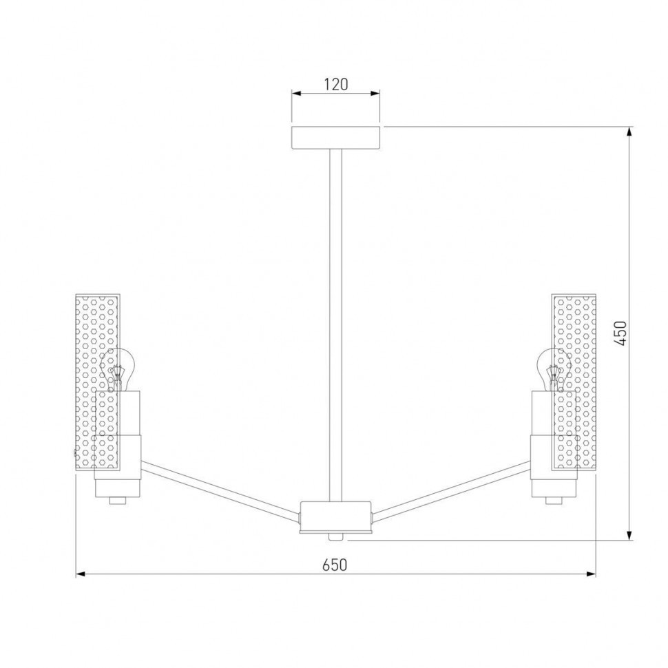 Потолочная люстра Eurosvet Grino 70139/6 латунь
