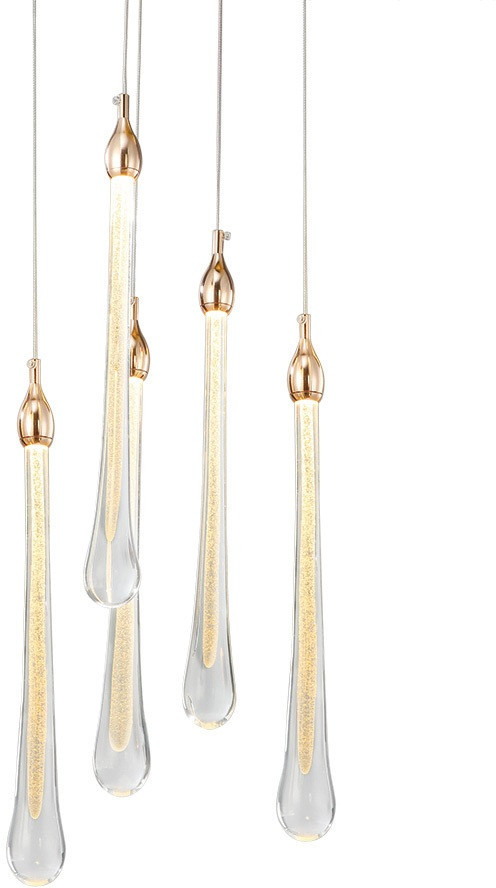 Подвесной светильник Teardrop OM801670-5-G DeLight Collection