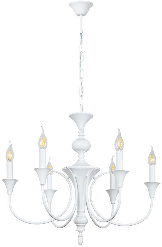 Подвесная люстра Collinetta A4094LM-6WH Arte Lamp