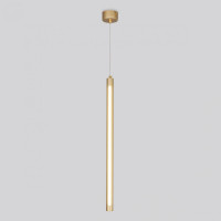 Подвесной светодиодный светильник Eurosvet Strong 50189/1 LED матовое золото