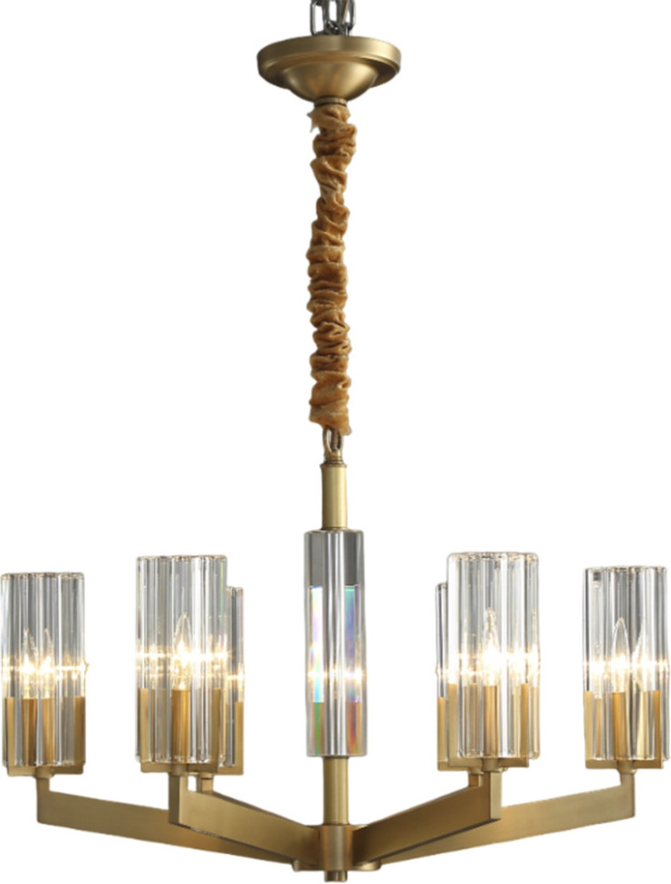 Подвесная люстра Brass V11074-6P Moderli
