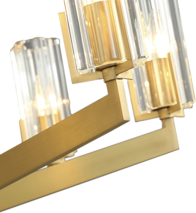 Подвесная люстра Brass V11074-6P Moderli