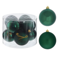 Набор из 8шт Украшение новогоднее "Шар", D 10 см, L24 W24 H18,5 см