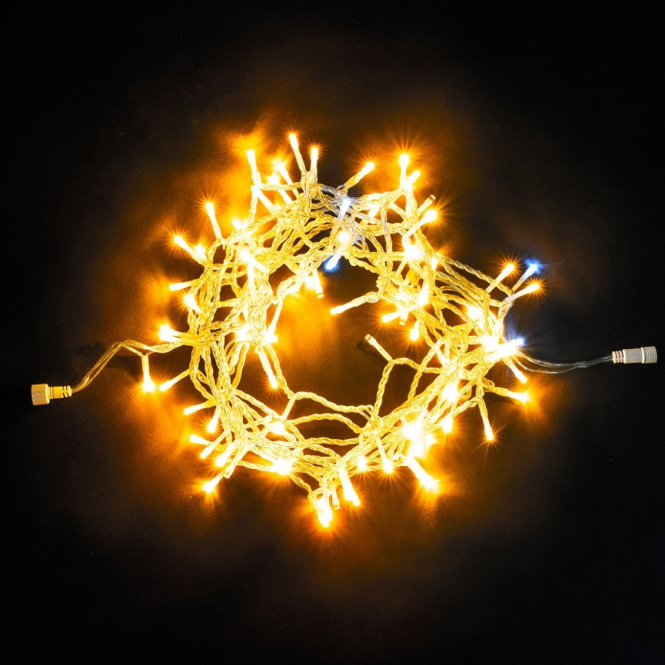 Гирлянда Нити (на ёлку) PST100BLW-10-1Y Laitcom