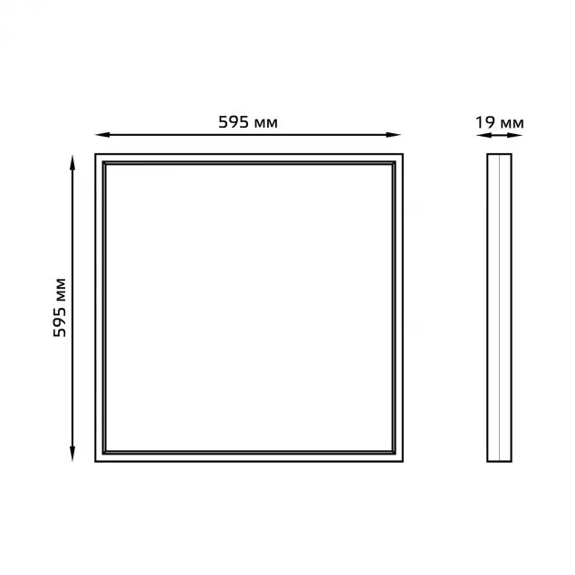 Светодиодная панель  842123340 Gauss