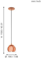 Подвесной светильник Rocamar 94589 Eglo Подвесной светильник Rocamar 94589 Eglo