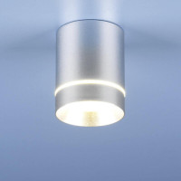 Потолочный светодиодный светильник Elektrostandard DLR021 9W 4200K хром матовый a037519