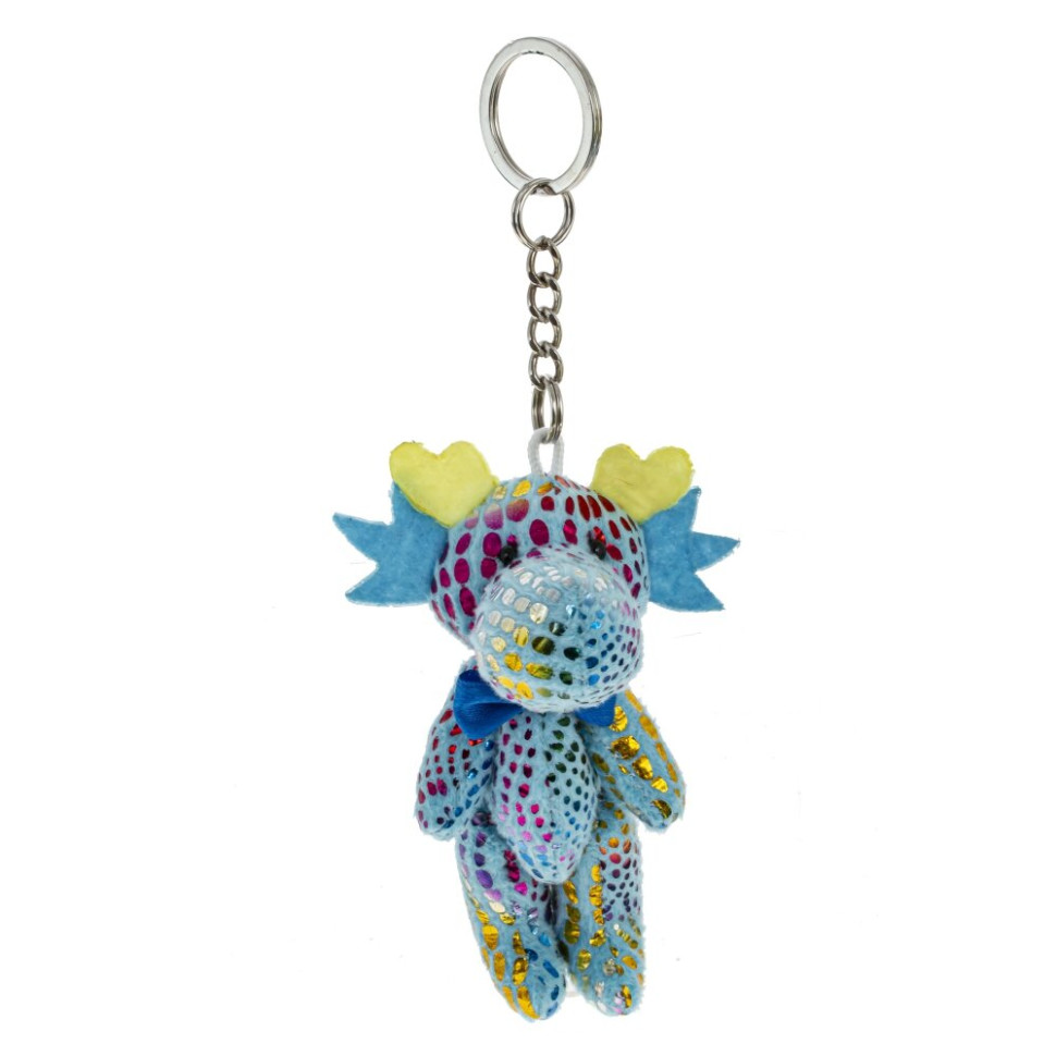 Игрушка набивная "Дракон" с подвеской, L5 W6 H11 см, 6в.