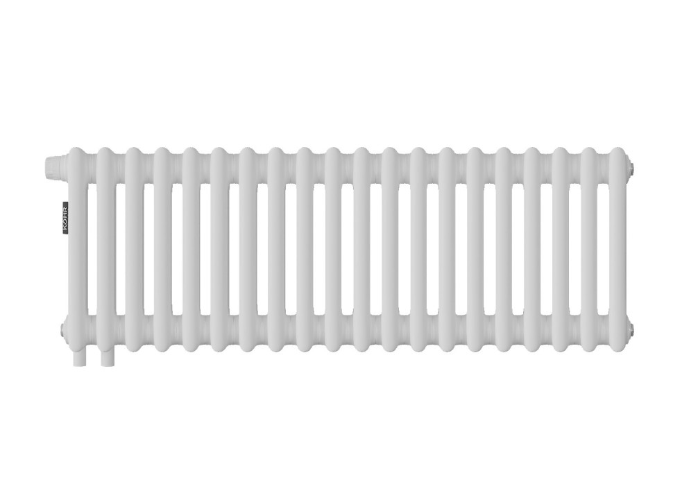 Стальной трубчатый радиатор Kohr Heim 3030/20 секций H01 с нижним подключением