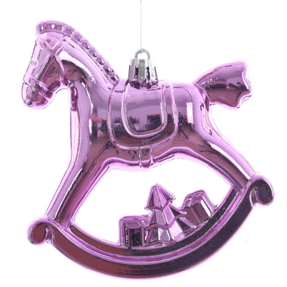 Набор из 2шт, Украшение новогоднее "Лошадка", L11 W5 H10 см