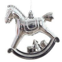 Набор из 2шт, Украшение новогоднее "Лошадка", L11 W5 H10 см