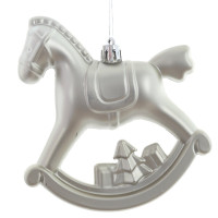 Набор из 2шт, Украшение новогоднее "Лошадка", L11 W5 H10 см