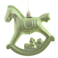Набор из 2шт, Украшение новогоднее "Лошадка", L11 W5 H10 см