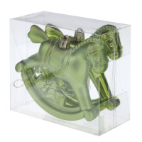 Набор из 2шт, Украшение новогоднее "Лошадка", L11 W5 H10 см