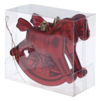 Набор из 2шт, Украшение новогоднее "Лошадка", L11 W5 H10 см