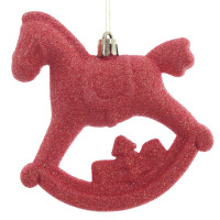 Набор из 2шт, Украшение новогоднее "Лошадка", L11 W5 H10 см
