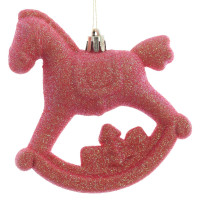 Набор из 2шт, Украшение новогоднее "Лошадка", L11 W5 H10 см