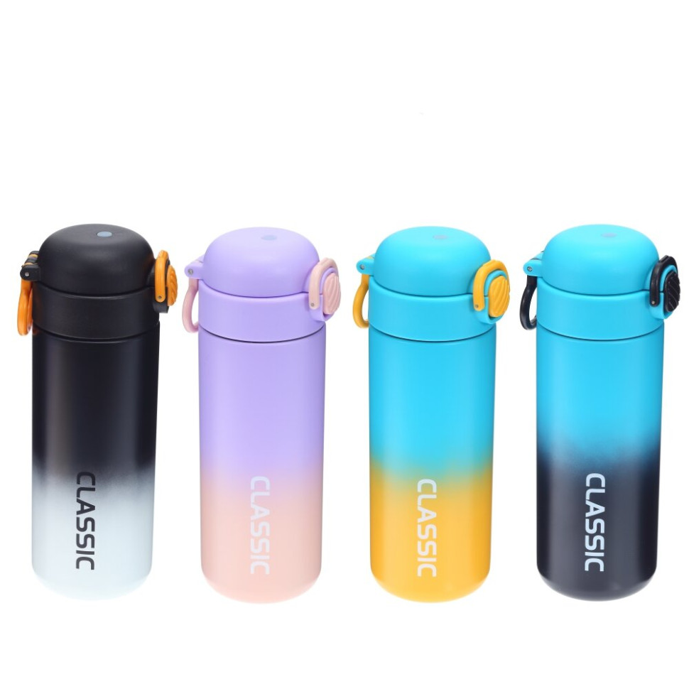 Термос, 500 мл, L7 W7 H21 см, 4в.