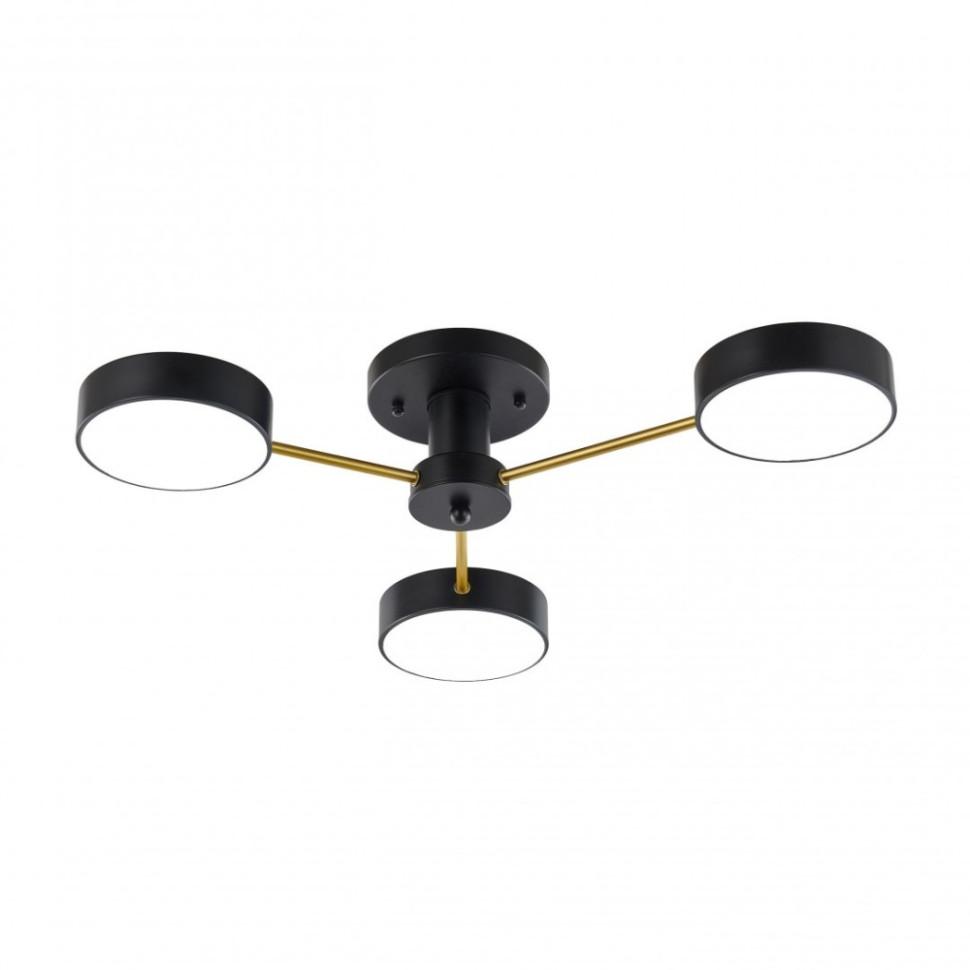 Потолочная люстра Ferrara 252006/3 Bk/Bk Arte Milano