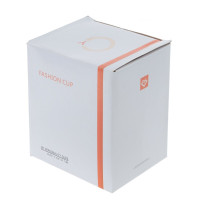 Кружка с крышкой и ложкой, 500 мл, L13 W9 H15,5 см