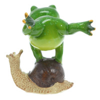 Фигурка декоративная "Лягушка", L10 W11 H11,5 см