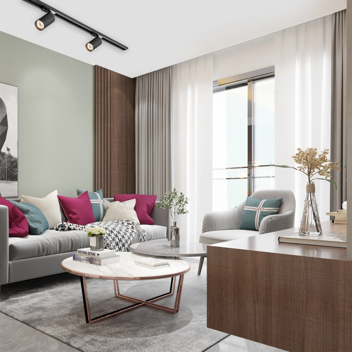 Трековый светильник 20001 20001TRA/01 SBK Escada