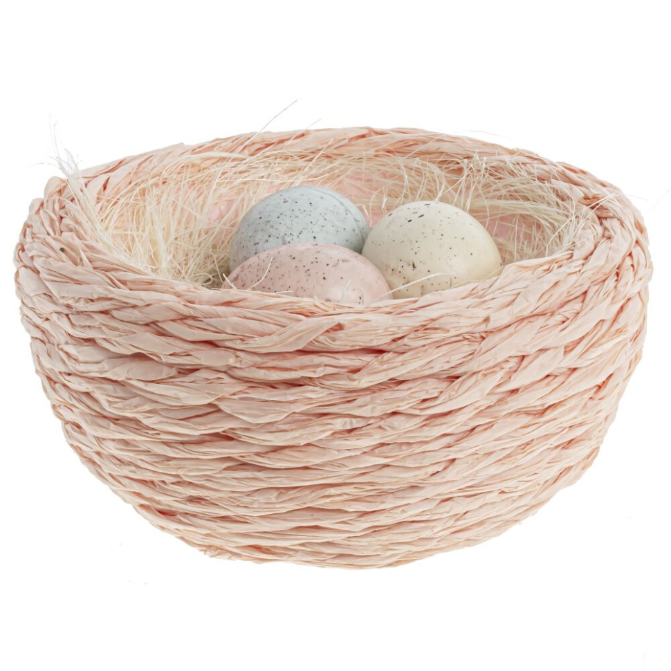 Изделие декоративное "Гнездо", L16 W16 H8 см