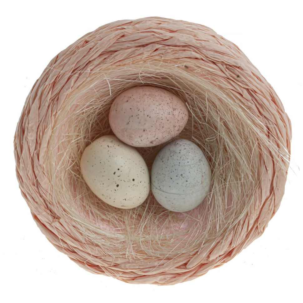 Изделие декоративное "Гнездо", L16 W16 H8 см