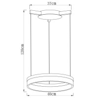 Подвесной светильник Sorento A2502SP-1WH Arte Lamp