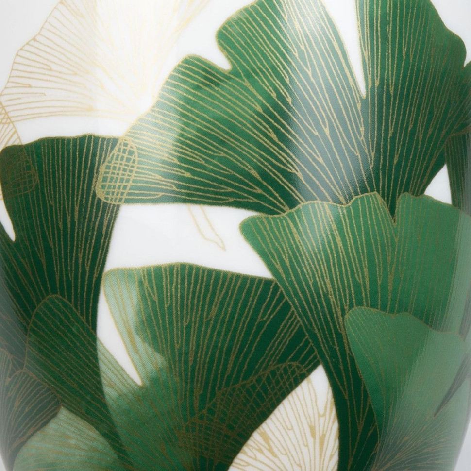 Кружка 425мл."Ginkgo" зелёная
