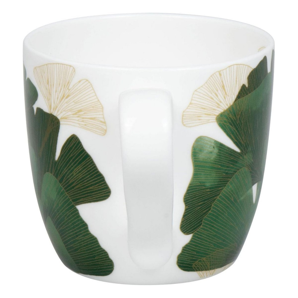 Кружка 425мл."Ginkgo" зелёная