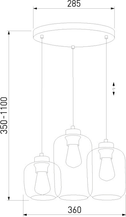 Подвесной светильник Marco 3175 Marco Brown TK Lighting