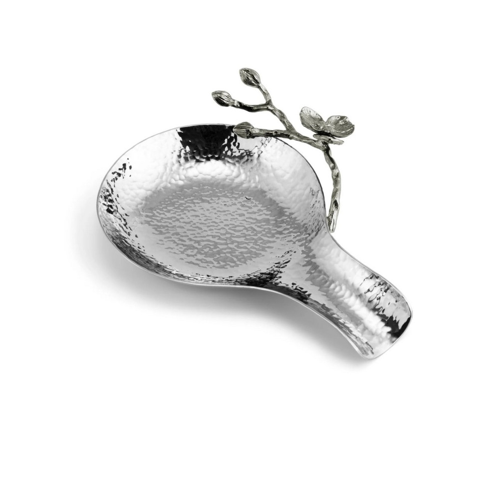 Подставка под ложку Michael Aram "Black Orchid", 17х14 см