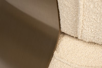 Кресло без подлокотников букле бежевое Кресло без подлокотников букле бежевое