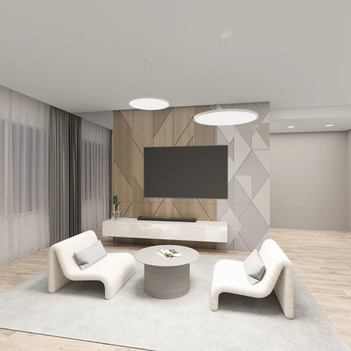 Потолочный светильник THIN DK6524-WH Denkirs