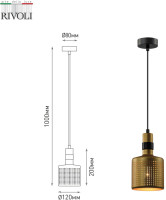 Подвесной светильник Betty 4108-201 Rivoli