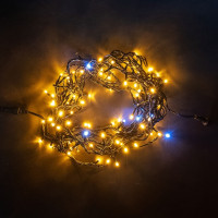 Гирлянда Нити (на ёлку) PST100BLW-11-1Y Laitcom